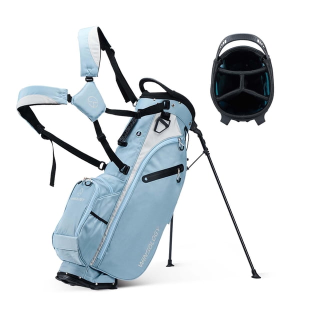 Bolsa de golf T WINSOLOGY ligera de 1,9 kg con 8 bolsillos