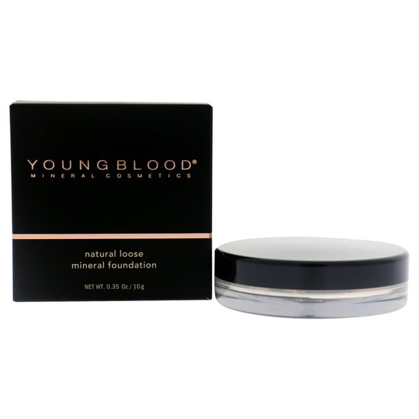 Base mineral suelta natural - Cool Beige por Youngblood para mujeres - 0.35 oz Foundation