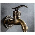 thumbnail image 4 of Grifo de baño retro Lavabo frío y caliente Grifo mezclador para lavabo de baño Acabado en bronce Jarras vintage Dibujo en aerosol Balcón Bar Inodoro Lavado a mano Grifo de agua (B050 Ant, 4 of 5