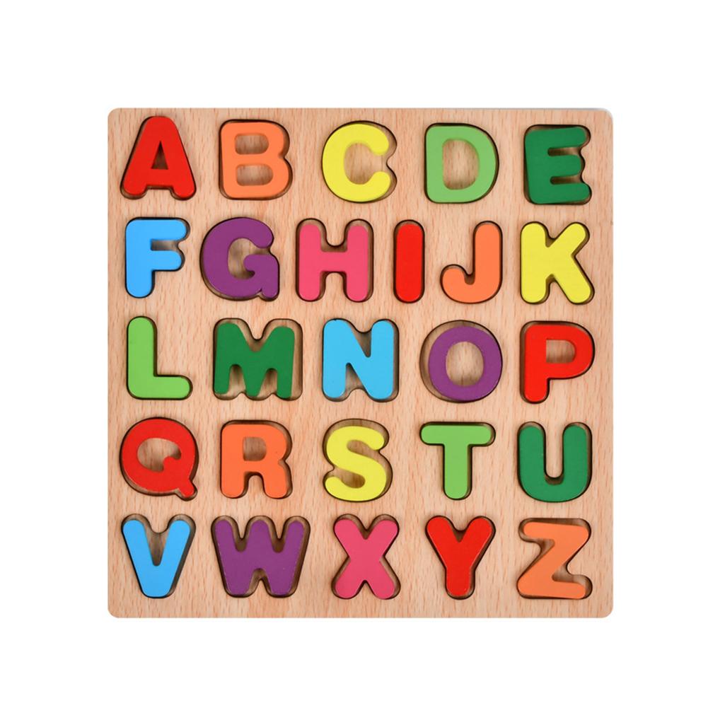 SSKFHGI Square Letter Board Montessori Teaching Aids Geometric Figure ...