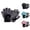 Grey, variant on VOUZZA Kids Outdoor Cycling Gloves Half Finger Breathable Non Slip Sports Mittens For Boys Girls Biking Skating Bicycling Accessories