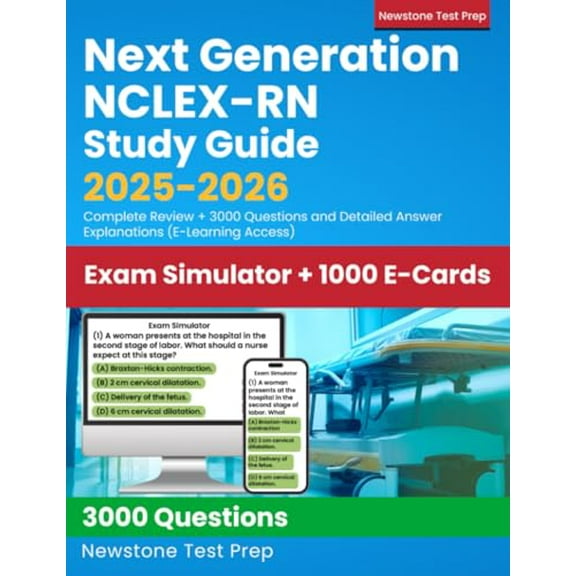 Pre-Owned Next Generation NCLEX-RN Study Guide 2025-2026 by Newstone Test Prep, English
