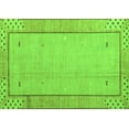 thumbnail image 1 of Ahgly Company Indoor Rectangle Abstract Green Modern Area Rugs, 8' x 10', 1 of 4