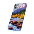 thumbnail image 3 of Slim Glossy SmartPhone Cases for Apple iPhone 15 14 13 12 11 8 7 X Models, 3 of 3