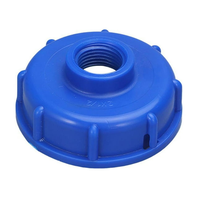 Adaptador de contenedor IBC para manguera de jardín, accesorio para invernadero Azul DN15