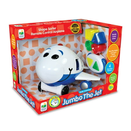 The Learning Journey Remote Control Shape Sorter, Jumbo The Jet Plane