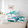 thumbnail image 5 of YST 7-Piece Octopus Comforter Set, Watercolor Style, Full – Sea Animal, Polyester, 5 of 5