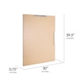 thumbnail image 4 of Two-Toned Brushed Brass and Chrome Metal Framed Beveled Edge Wall Vanity Mirror, 4 of 8