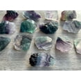 thumbnail image 5 of Raw Rainbow Fluorite, Natural Rainbow Fluorite Stone, Natural Rough Rainbow Fluorite, Rainbow Fluorite Healing Crystal (Rainbow Fluorite, 1 Pound), 5 of 9