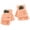 Orange, variant on Fgnfyis Kids Winter Knitted Gloves Toddler Soft Wool Convertible Flip Top Thermal Mittens Yellow
