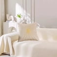 thumbnail image 4 of Wzzjkit Solid Color Pillow Nordic Embroidery Office Chair Back Cushion Pillow, 4 of 6