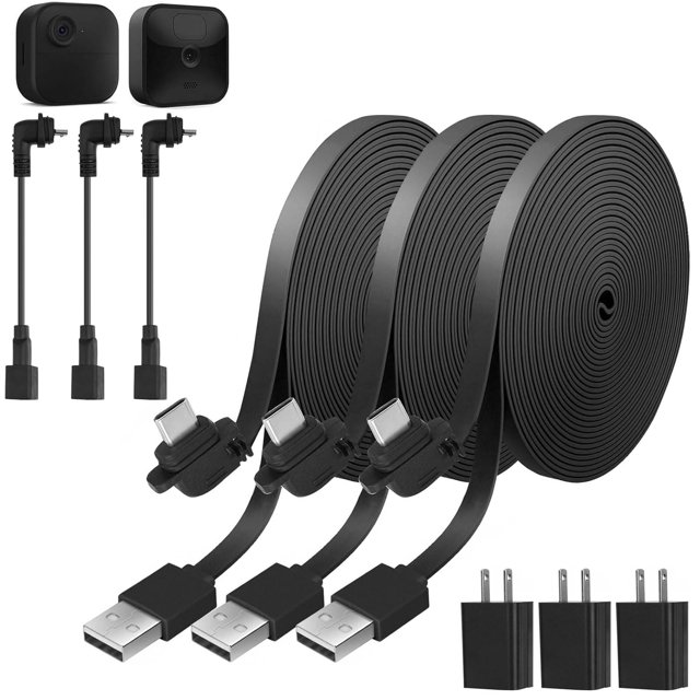 Cable de alimentación y adaptador Uogw compatibles con Blink Outdoor 4
