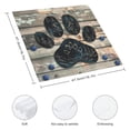 thumbnail image 3 of WYYP Dog Paw Polyester Cloth Napkins for Party Dinner Decoration 2 PCS, 3 of 7