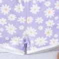 thumbnail image 3 of BFHHYA Little Girls Summer Floral Romper Adjustable Tie-Up Strap Short Jumpsuits Cute Shorts Overalls for Girls Size 2-5 Years, 3 of 6