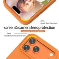 thumbnail image 3 of For IPhone 17 Pro Max Case Cartoon Penguin Baby Stand EVA Environmental Protection Anti Fall Phone Protective Cover,Orange,For iPhone 17 Pro Max, 3 of 8