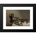 thumbnail image 2 of Willem Claesz Heda 14x11 Black Modern Framed Museum Art Print Titled - Still Life with a Roemer and Watch (1629), 2 of 5
