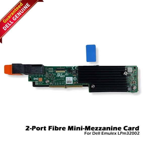 Dell Emulex LPm32002 32Gb 2-Port Fibre Mini-Mezzanine Card 31KFT 544-BBCN 17N63 - New