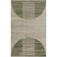thumbnail image 2 of Nourison Astra Machine Washable 3'3" x 5' Ivory Olive Mid-Century Modern Indoor Rug, 2 of 8