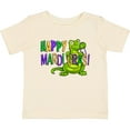 thumbnail image 3 of Inktastic Happy Mardi Gras Cute Alligator with Beads Boys or Girls Baby T-Shirt, 3 of 5