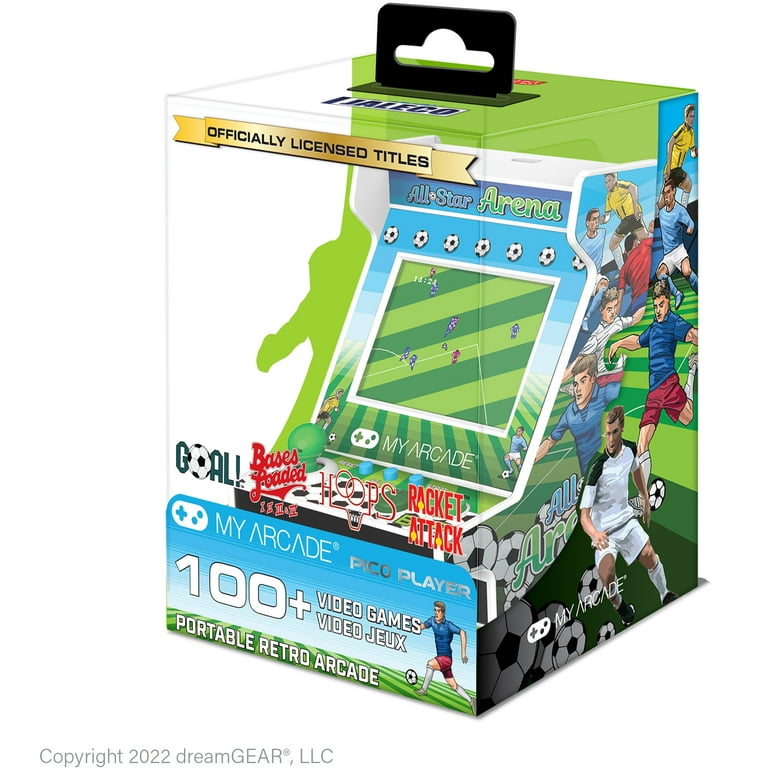 My Arcade Retro Tiny Machine, All-Star Arena Pico Player, 107 Home