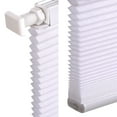 thumbnail image 2 of LazBlinds Cordless Cellular Shades, No Tools No Drill Light Filtering Honeycomb Shades Pleated Blinds for Windows, 48'' W x 48'' H, White, 2 of 6