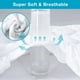 thumbnail image 4 of Protector de colchón Lunsing Queen, impermeable y transpirable, blanco, 4 of 7