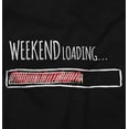 thumbnail image 2 of Weekend Loading Bar Computer Nerdy Plus Size Crewneck Graphic Tee Shirt Brisco Brands 2X, 2 of 4