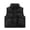 Black, variant on Coerni Girls Puffer Down Vest Kids Winter Warm Coat Sleeveless Padded Jacket Stand Collar Waistcoat Lightweight Trendy Outerwear