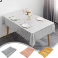 thumbnail image 1 of Sequin Tablecloth 59inch Rectangular, Table Decoration, Christmas Dessert Table Wedding Holiday Party Layout Shiny Background, Sequin Party Tablecloth, Festive Table Cover, Holiday Party, 1 of 6