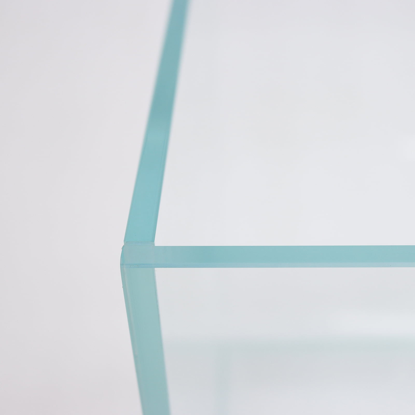 Glass Fish Tank Square Fish Tank for Fish Farming 23.6"*11.8"*13.8"