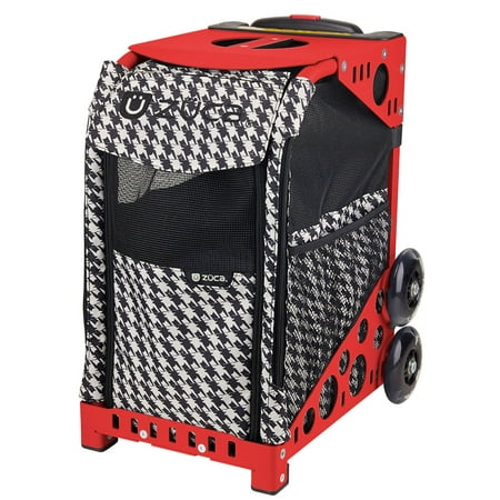 Zuca Pet Carrier - Houndstooth Black