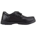thumbnail image 5 of ABSOLUTE FOOTWEAR Mens Easy Slip On Touch and Close Work Formal College School Shoes - Black - US 9, 5 of 7