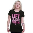 thumbnail image 4 of Faith Blessed Holy Spirit Jesus Womens Slim Fit Graphic Tee Brisco Brands S, 4 of 5