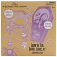 thumbnail image 5 of Disney: Glow-In-The-Dark Jewelry - The Nightmare Before Christmas - DIY Activity Set, Cord Necklaces-Bracelets, Character Charms, Letter Beads, Kid 6+, 5 of 9