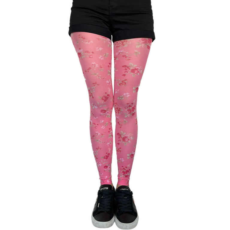 Patterned Footless Tights for women