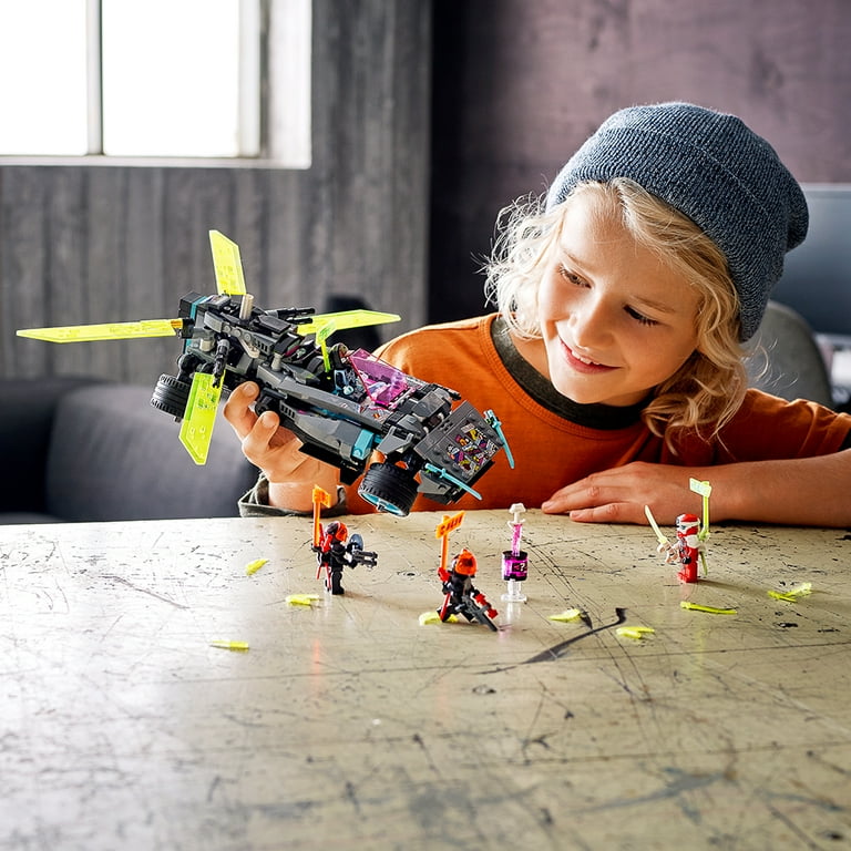 LEGO NINJAGO Ninja Tuner Car 71710 Kids Building Kit with 4