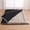 Black, variant on King Size Japanese Zippered Futon Floor Mattress Cover -Pima Cotton - 4" Depth- Solid Gray