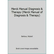 Pre-Owned Merck Manual (Hardcover) 0911910069 9780911910063