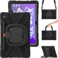 thumbnail image 2 of Case de tableta de servicio pesado para Lenovo Tab M10 Plus 10.6 '' con soporte de mango giratorio y correa para el hombro Ikkle Lenovo Tab M10 Plus 10.6inch, 2 of 10