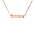 thumbnail image 1 of Collar del zodiaco Minnieouse en oro rosa con constelaciones, 1 of 6