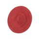 thumbnail image 4 of Mantel individual tejido de lino de algodón redondo, almohadilla para comida occidental, antideslizante, resistente al calor, posavasos, para mesa de comedor (rojo, l), 4 of 7