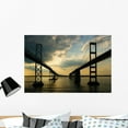 thumbnail image 1 of Passing under Chesapeake Bay Wall Mural by Wallmonkeys Peel and Stick Graphic (36 in W x 24 in H) WM335301, 1 of 4