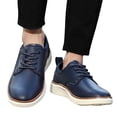 thumbnail image 1 of Zapatos Negocios Vestido Cuero para Viajes Al Aire Libre (oscuro 40) Azul, 1 of 9