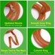 thumbnail image 5 of Gorro para el cabello seco absorbente suave, 122 uds., lindo oso de dibujos animados, microfibra súper suave, toalla de secado rápido para niños y adultos, 5 of 7