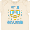 thumbnail image 4 of Inktastic My 1st Hanukkah with Menorah and Stars Boys or Girls Baby Bodysuit, 4 of 5