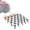 Black, variant on EastVita 4 Feet by 4 Feet Heavy Duty Chain Drag Harrow with Three Eight Inch Tines Compatible with ATV UTV Tractor Attachments for Leveling Grading Breaking Soil Garden Field Yard Farm Towing Black
