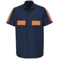 thumbnail image 2 of Red Kap Men's Short Sleeve Enhanced Visibility Shirt, 2 of 4