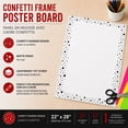 thumbnail image 2 of Formit Confetti Frame Poster Brd 22"x28", 2 of 4