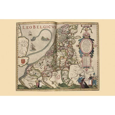 The Leo Belgicus Latin for Netherlandic Lion is a map of the Low Countries drawn in the shape of a lion The earliest Leo Belgicus was drawn by the Austrian cartographer Michael Aitzinger in 1583
