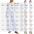thumbnail image 3 of Karymi Rompers for Women 2 Piece Gingham Linen Blend Outfit Set, V Neck Sleeveless Loose Pullover Tank Top+Elastic High Waist Wide Leg Pants with Pockets Jumpsuits for Women Dressy, 3 of 7